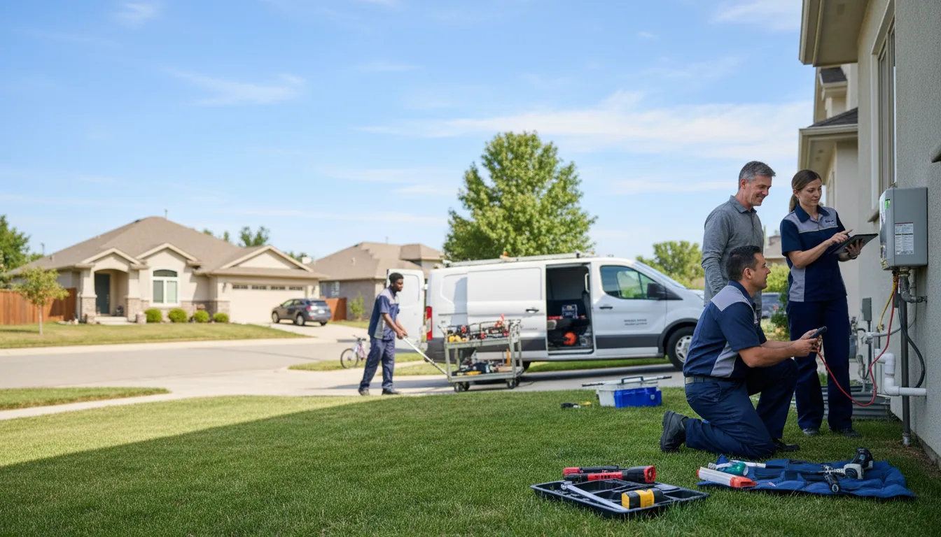 Tankless water heater service in Olton, TX